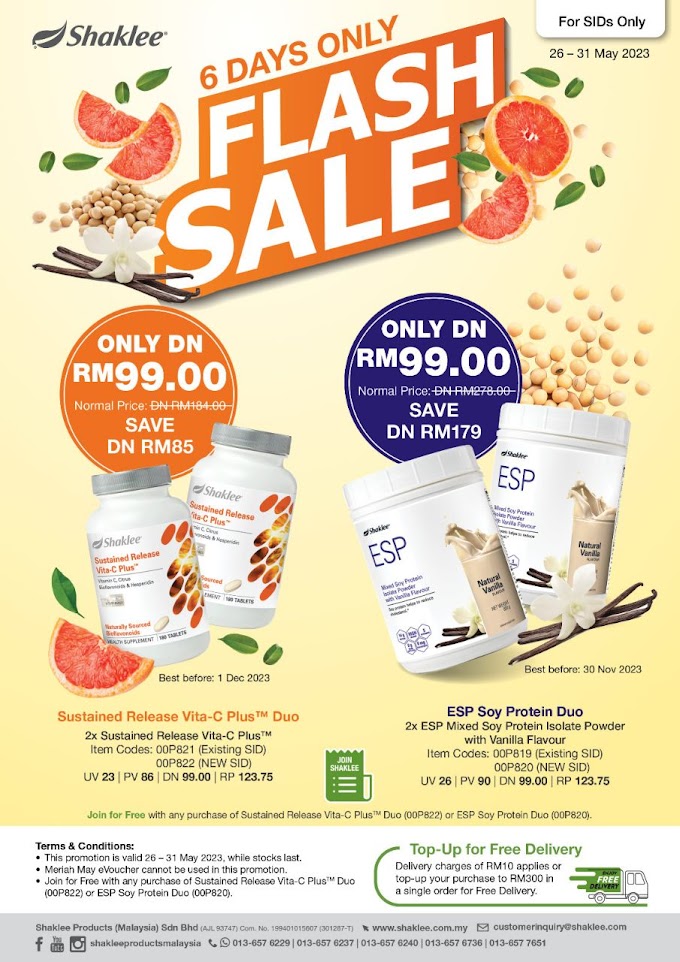 FLASH SALE SHAKLEE MURAH MURAH