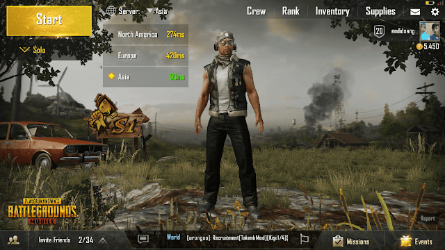 Server PUBG Mobile