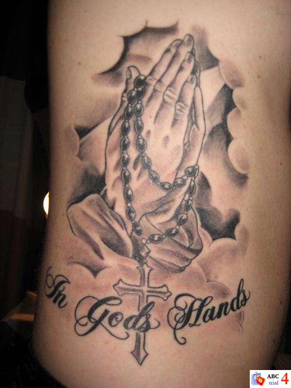 Praying Hands Tattoo