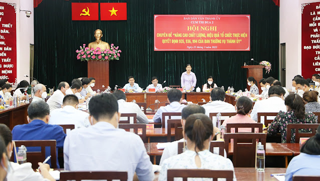 Quang cảnh buổi hội nghị chuyên đề. (Ảnh AH)