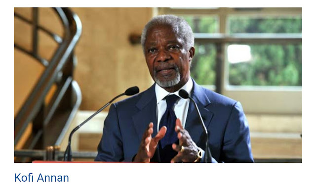 Former UN Secretary General Kofi Annan Dies At 80