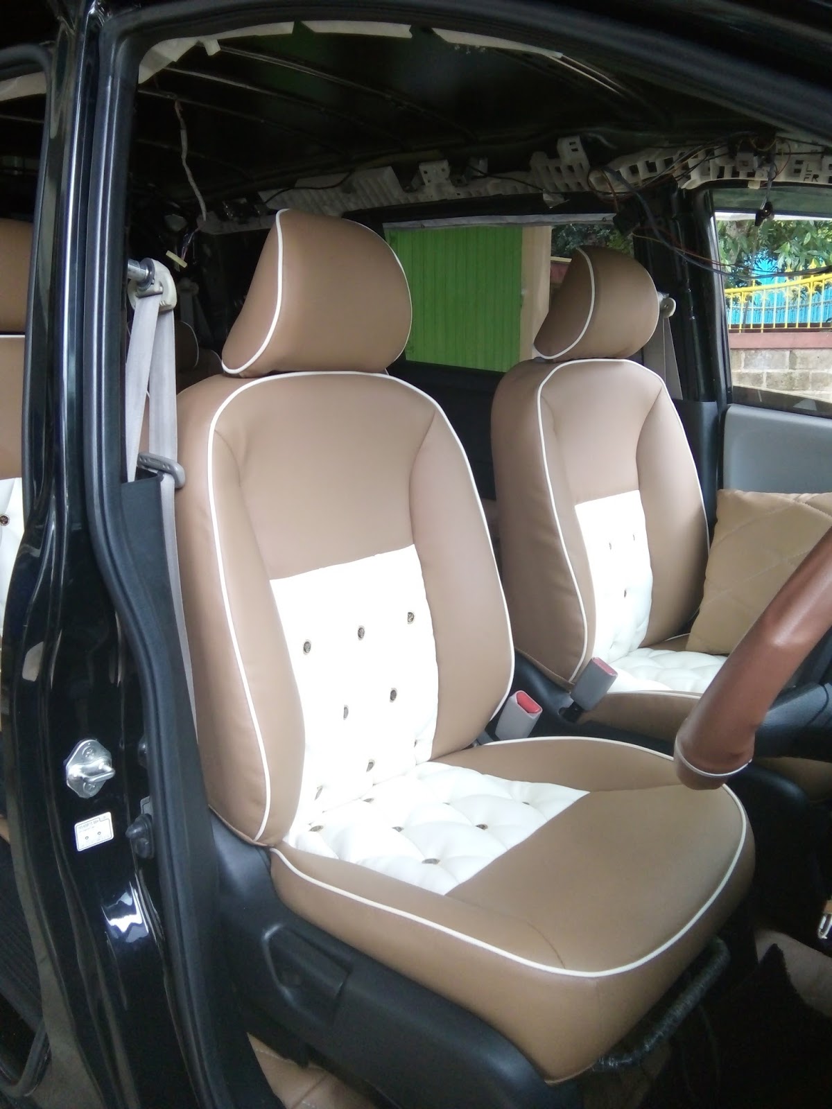 ALVARO JOK MOBIL INTERIOR CAR LEATHER SEAT VARIASI JOK DAN PLAFON