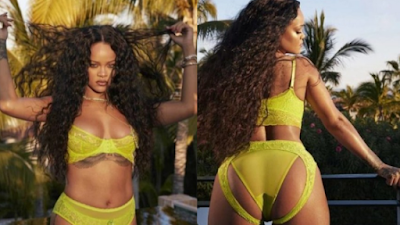 Rihanna Oozes Sensual Goodness In New Lingerie Photos 