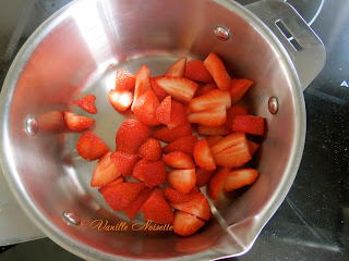 Préparation Tarte aux fraises Kayser