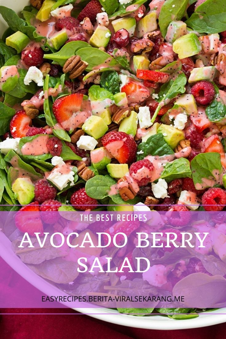 Avocado Berry Salad | Healthy Dinner, easy Dinner, Dinner recipes, week night Dinner, Dinner ideas, chicken Dinner, Dinner fortwo, quick Dinner, family Dinner, Dinner casseroles, cheap Dinner, #Dinnersoup, #Dinnerroom, #Dinnereasyrecipes, #Dinnercrockpot, #Dinnereasyrecipes, #Dinnerprimerib, #Dinnerglutenfree, #Dinneriasyrecipes, #Dinnercrockpot, #Dinnerglutenfree, #Dinnerfamilies, #Dinnermeals, #Dinnerlowcarb, #winterDinner, #Dinnercheese, #Dinnerhealthy#Dinnerfamilies,