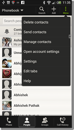 Contact-Settings