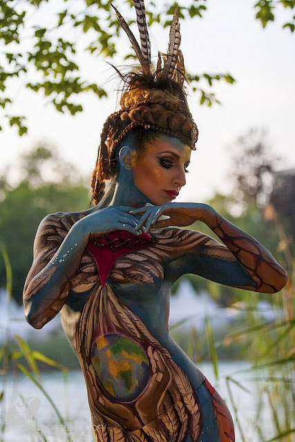 As belas e curiosas imagens do Festival Anual de Body Painting em Pörtschach na Austria