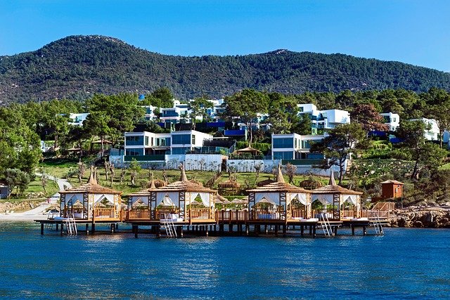 beautiful view of bodrum