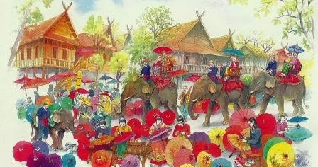 Le Vrai R veur Thailand Bo Sang Umbrella Fair