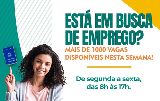 Senador Canedo está com vagas de trabalho abertas para administração; além de 1000 em outras áreas