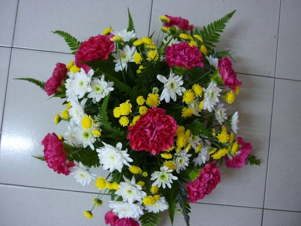 Round Shape Flower Arrangement - Wendy Pua | Malaysia Chinese Lifestyle Blogger