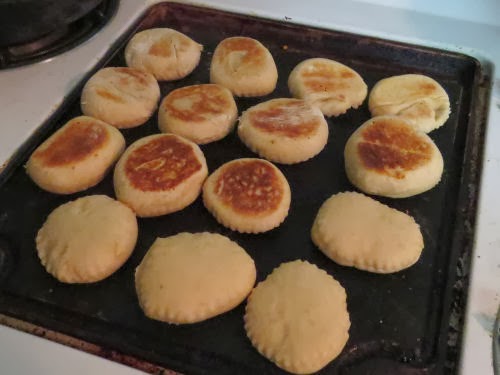 making English Muffins