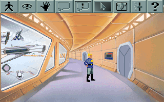 Space Quest 5: The Next Mutation, SQ5 DOS
