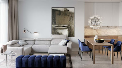 Marvelous ideas for contemporary apartment living room interior design