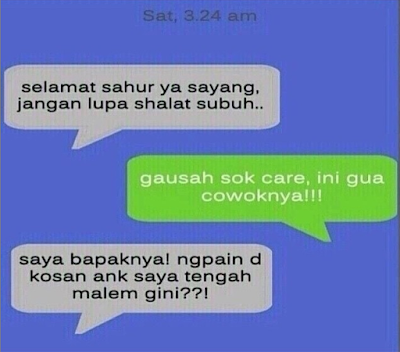 20 SMS Lucu Bikin Ngakak Dari Gebetan, Ngenes Banget!