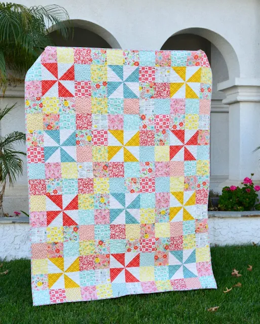 pinwheel patches quilt