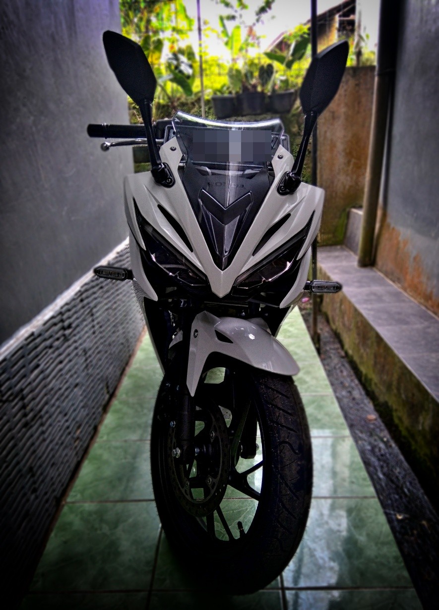 MODIFIKASI RINGAN WINDSHIELD ALL NEW CBR 150 R REVOLUTION 