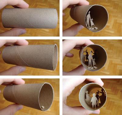Toilet Paper Roll Art
