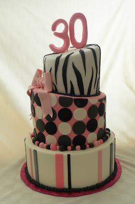 30th Birthday Cakes on Too Sweet  30th Birthday Cake