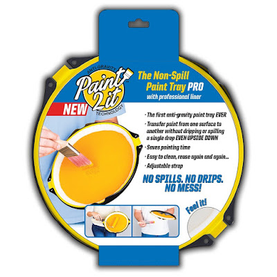 Paint2It Pro,  An Anti Gravity Paint Tray Palette That Will not Spill or Drip No Mess!