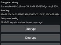 Using Password-based Encryption on Android