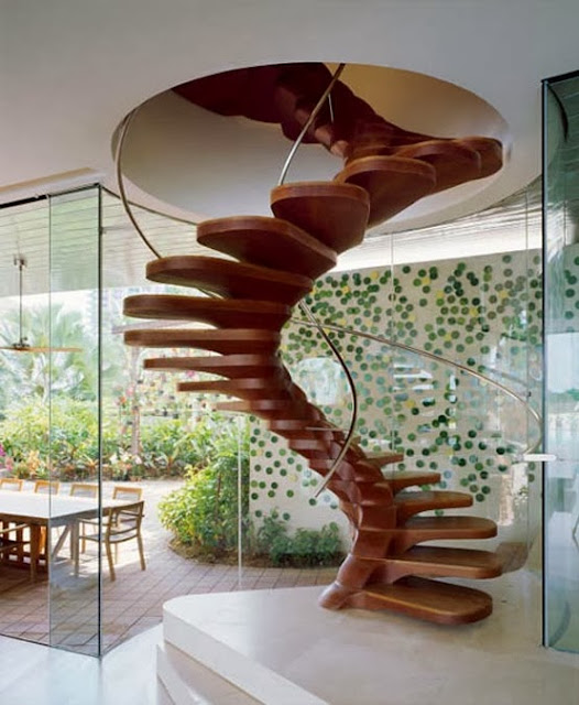 10 Modelos y Tipos de Escaleras para Interiores by artesydisenos.blogspot.com