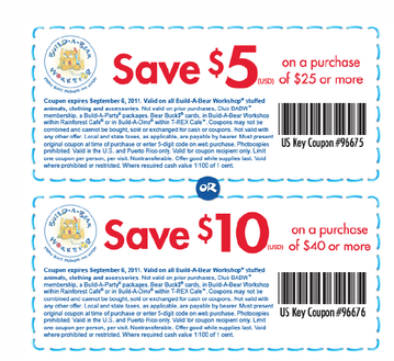 build a bear coupons 2018