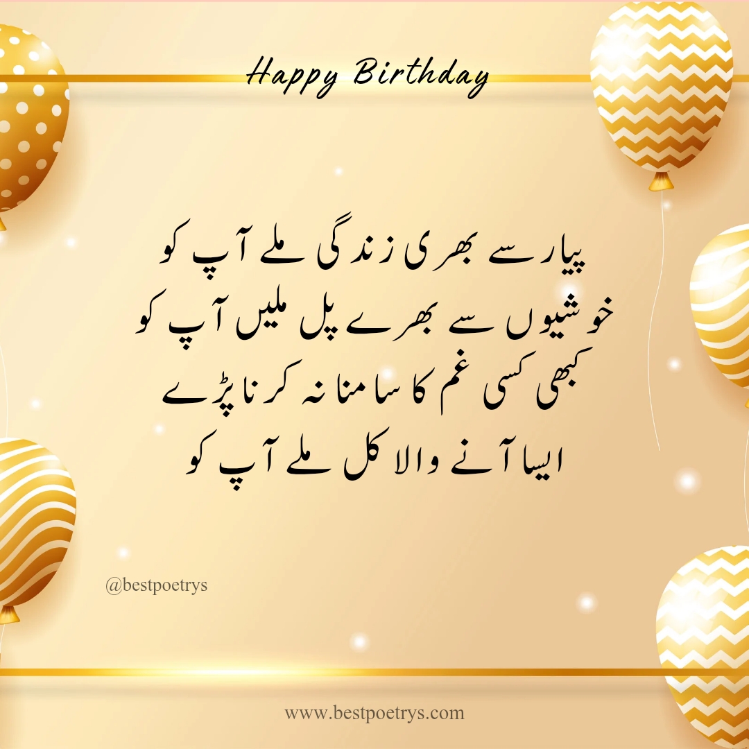 Birthday wishes In Urdu/Birthday Text Images