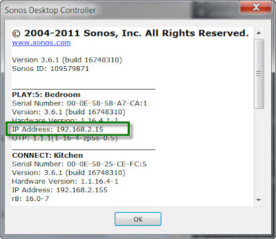 Sonos Controller Windows