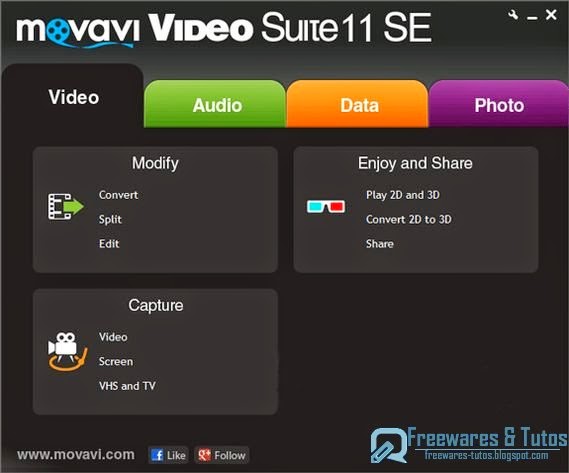 Offre promotionnelle :  Movavi Video Suite Special Edition gratuit (3ème édition) !