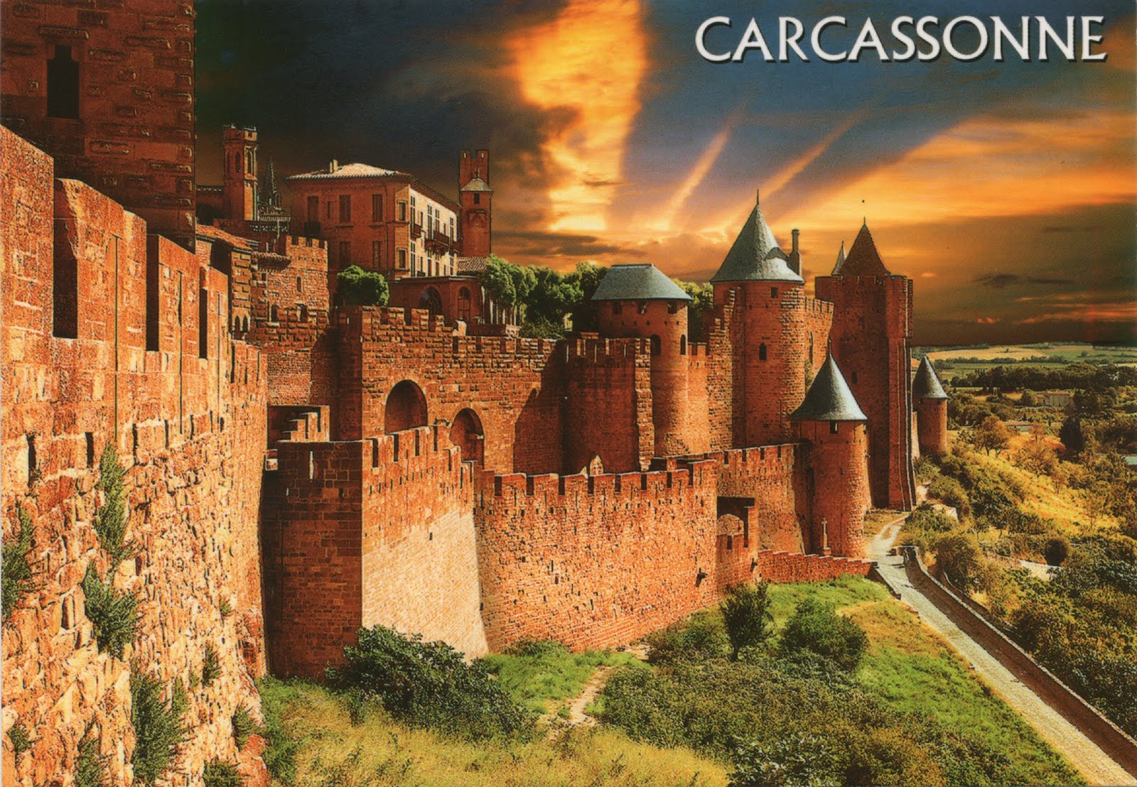 Gersyko swap: La CitÃ© de Carcassonne - La citÃ© fortifiÃ©e