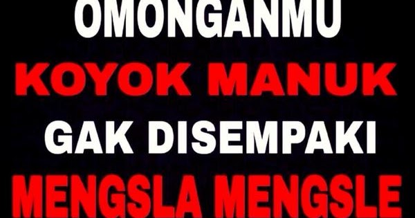 Meme Lucu Bahasa Jawa Kasar Humor Lucu Banget gambar 