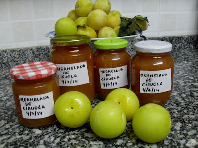 Mermelada de ciruela.