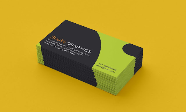 Business Card Designs by shakti kashyap F