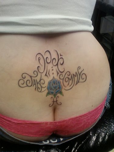 Lower Back Tattoo Designffb