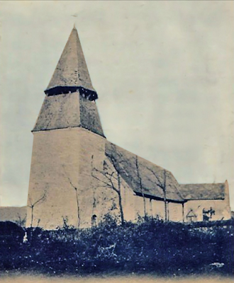 Amfreville-les-Champs Église Saint Pierre, autrefois église Saint Martin - La tour clocher