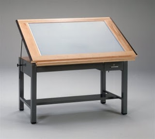 Lighted Drafting Table