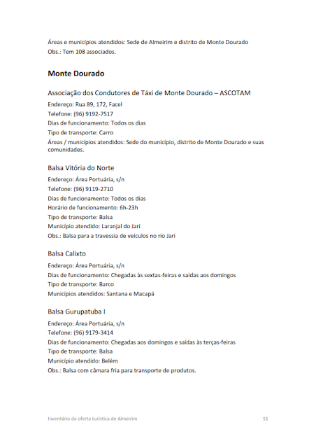 INVENTÁRIO DA OFERTA TURÍSTICA HIERARQUIZAÇÃO DE ATRATIVOS DIAGNÓSTICO DA INFRAESTRUTURA DE TURISMO RELATÓRIO DE OPORTUNIDADES DE NEGÓCIOS 2014.1. -  B.1. Serviços e equipamentos de hospedagem