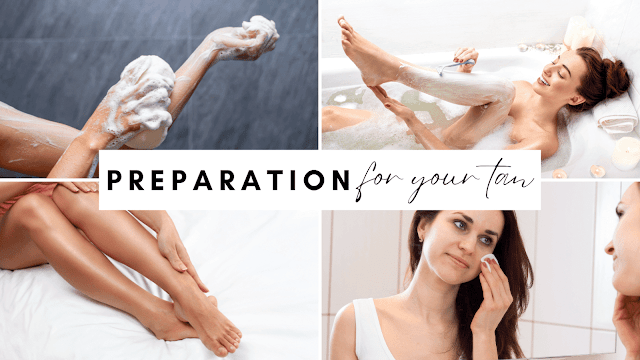 tips to prepare for your spray tan, barbies beauty bits