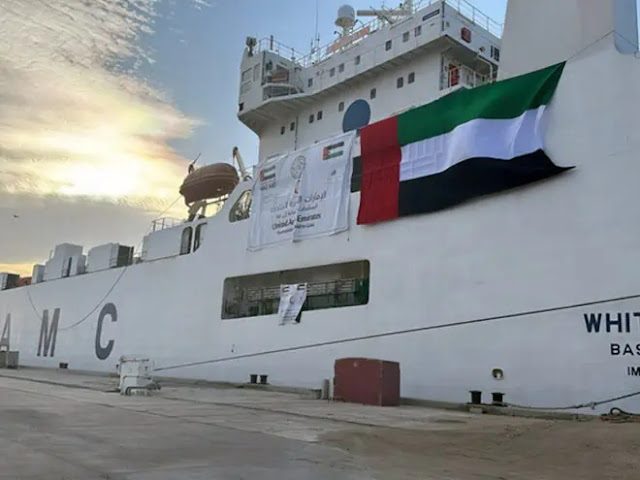 UAE delivers its largest aid shipment to Gaza