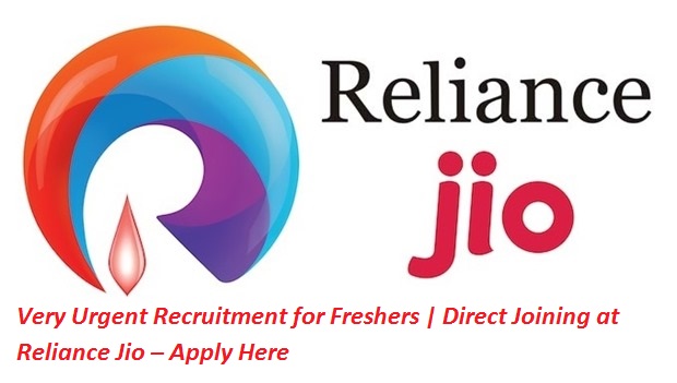 Direct Joining at Reliance Jio