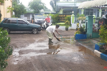 Perumahan Wonorejo Indah RT 40 dan RT 41 Terendam Luapan Air Sungai Bondoyudo