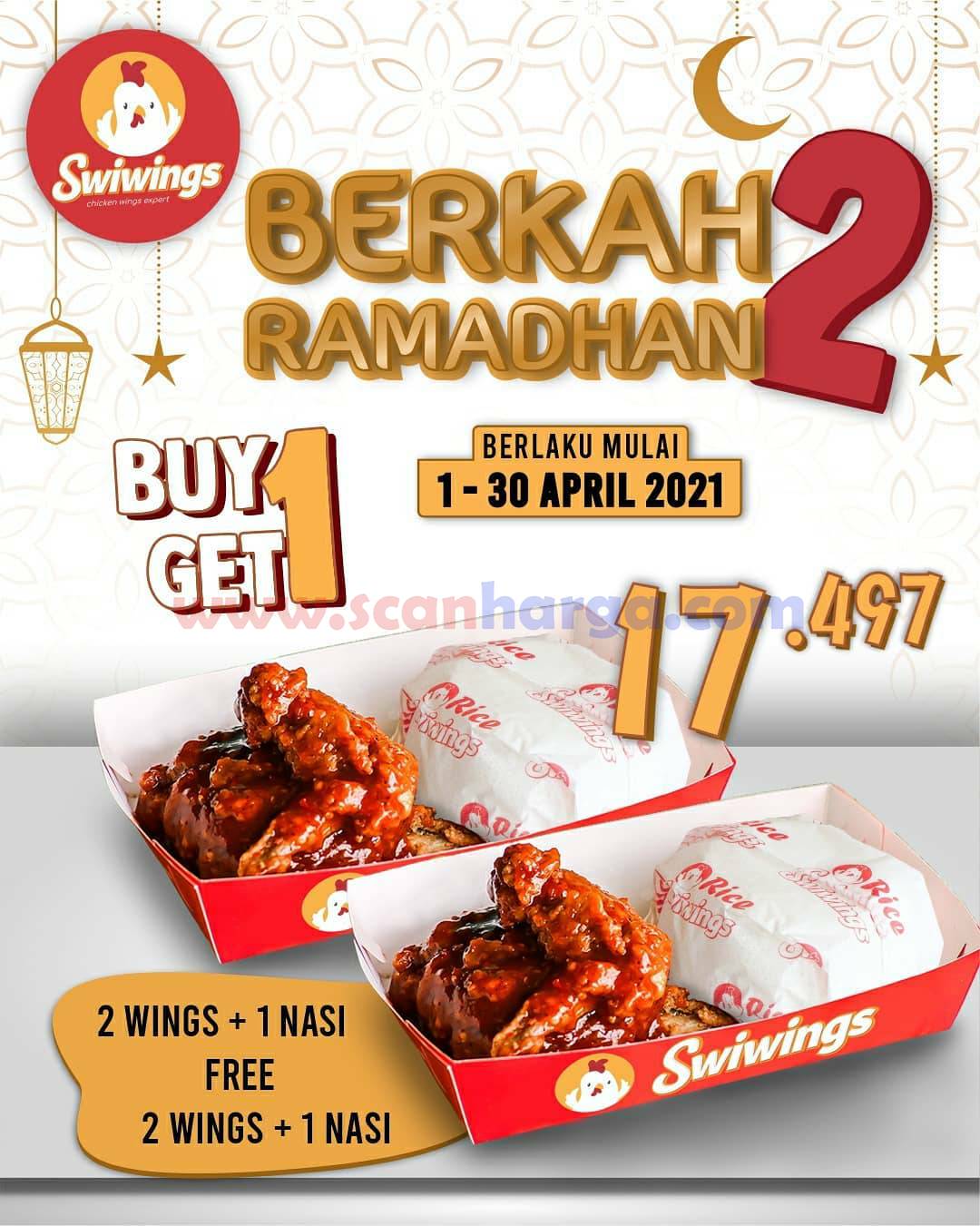Swiwings Promo Paket Berkah Ramadhan - Beli 1 Gratis 1