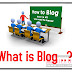 What Is A Blog...?