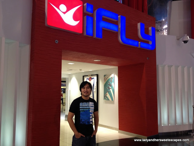 Ed at IFly DUbai