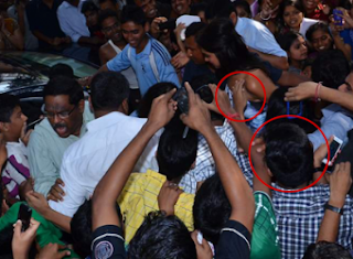 Deepika Padukone groped in public by a fan