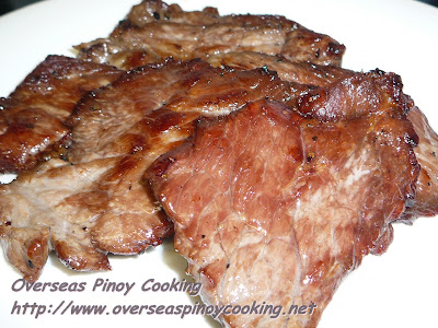 Oven Dried Beef Tapa