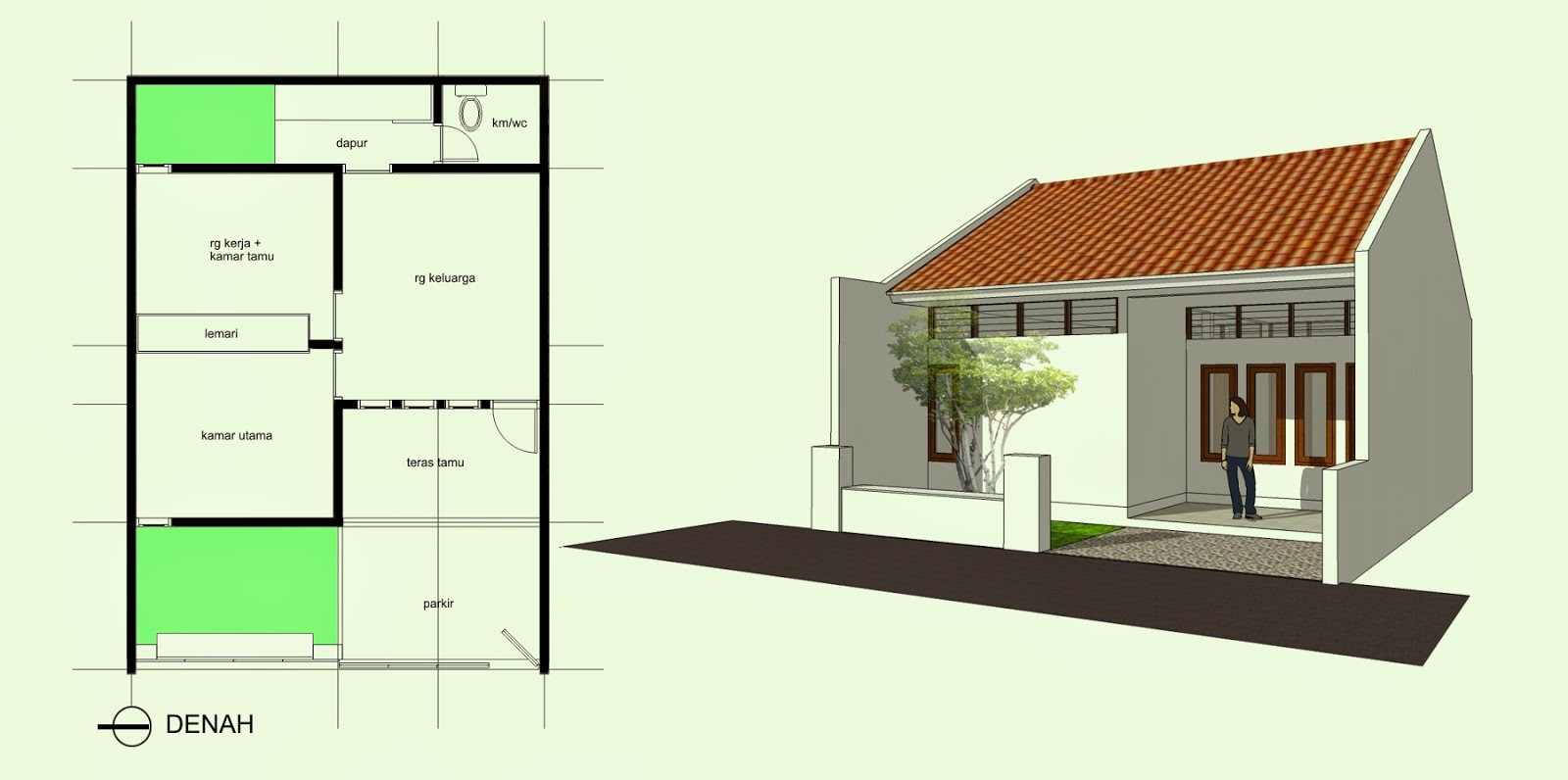 Desain Rumah Mimimalis Modern Desain Rumah Grc