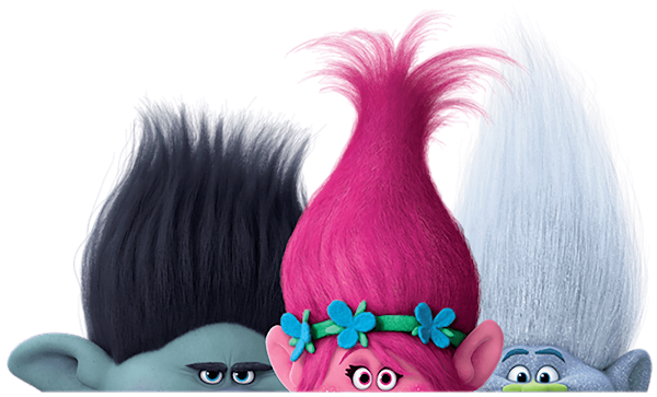 clipart de  de trolls en png sin fondo