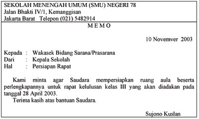Contoh Surat Dinas Dalam Bahasa Jawa - Contoh Hu